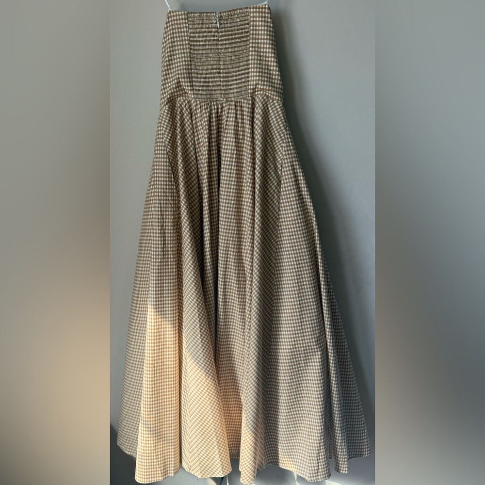 Reformation Astoria Dress in Anzo Check sz 6 - Picture 3 of 4
